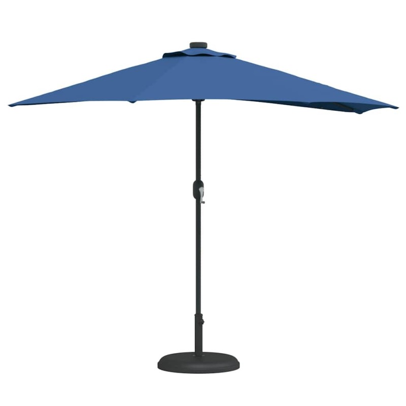 Parasol de jardin Azur 294 x 150 x 224 cm tissu 
