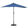 Parasol de jardin Azur 294 x 150 x 224 cm tissu 