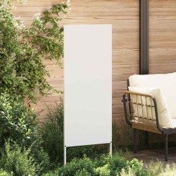 Panneau décoratif de jardin Blanc 50 x 140 cm 