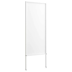 Panneau décoratif de jardin Blanc 50 x 140 cm 