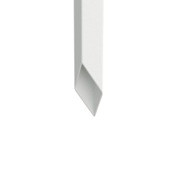 Panneau décoratif de jardin Blanc 50 x 140 cm 