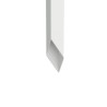Panneau décoratif de jardin Blanc 50 x 140 cm 