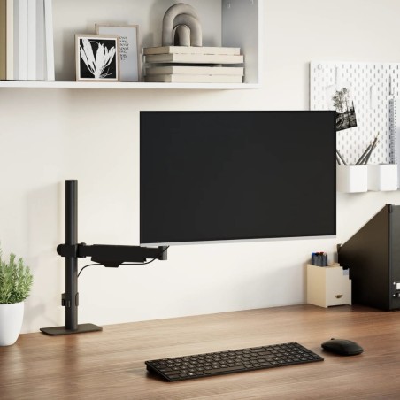 Bras pour moniteur unique 27 pouces max ressort à gaz 10 kg 