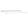 Store avec Store Anthracite 350 x 200 x 120 cm Tissu, Métal 