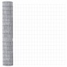 Clôture Euro avec 7 poteaux pointus 1,6 x 10 m en acier galvanisé 