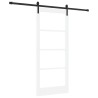 Porte coulissante avec le set de quincaillerie 'ORKDAL'blanche 86x198,5 cm 