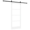 Porte coulissante avec le set de quincaillerie 'ORKDAL'blanche 86x198,5 cm 