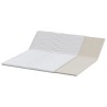 Coussins de Matelas Blanc 200 x 200 cm Polyester sans colle 