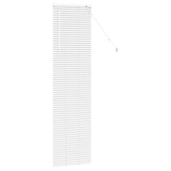 Store de Fenêtre avec des rideaux Autre Blanc 80 x 130 cm Aluminium 