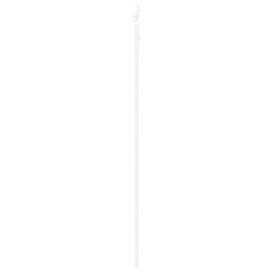 Porte coulissante avec kit de matériel Blanc 86x211 cm Bois massif Pin 