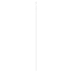 Porte coulissante avec kit de matériel Blanche 83x232 cm Bois massif Pin 