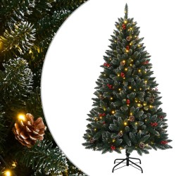 Sapin de Noël artificiel 300 LED 210 cm 