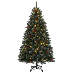 Sapin de Noël artificiel 300 LED 210 cm 