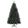 Sapin de Noël artificiel 300 LED 210 cm 