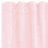 Rideaux en voile avec passe-tringles 2 pcs rose clair 