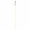 Porte Coulissante avec Kit de Matériel 93x202 cm Bois Massif de Pin 