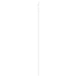 Porte coulissante avec set de quincaillerie blanche 73,5x198,5 cm en bois massif de pin 