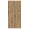 Cabinet à chaussures en chêne artisan 80x39x180 cm en bois d'ingénierie 