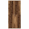 Cabinet à Chaussures Bois Ancien 80x39x180 cm Bois d'Ingénierie 