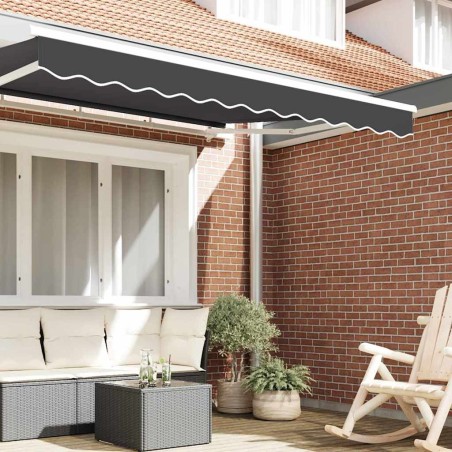 Valance de Store pour Cadre de 2,5 m Anthracite 2,3x0,2 m 