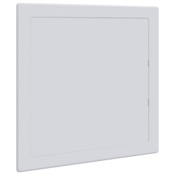 Panneaux d'accès 2 pcs Blanc lit col.gris, anthracite + toit anthracite, tube argent foncé comme échantillon et lien Plastique A