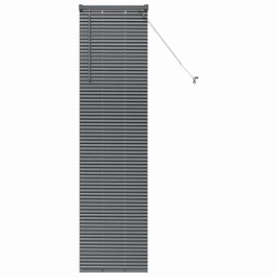Store de Fenêtre Gris foncé 80 x 130 cm Aluminium 