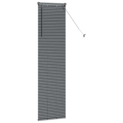 Store de Fenêtre Gris foncé 80 x 130 cm Aluminium 