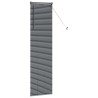 Store de Fenêtre Gris foncé 80 x 130 cm Aluminium 