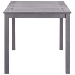 Table de jardin Délavage gris 140x80x74 cm Bois d'acacia massif 