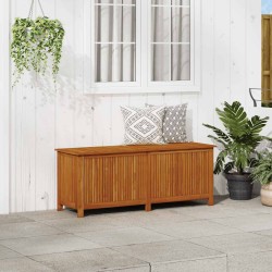 Boîte de rangement de jardin 150x50x58 cm Bois d'acacia solide 