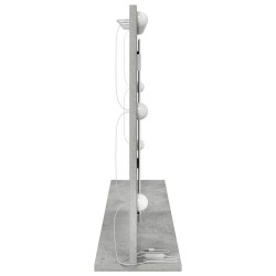 Miroir de vanité Gris béton Béton 100 x 55 x 18 cm Miroir 