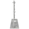 Miroir de vanité Gris béton Béton 100 x 55 x 18 cm Miroir 