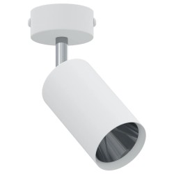 Projecteur de plafond 1 voie ajustable Blanc GU10 