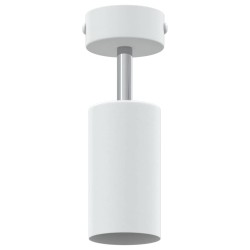 Projecteur de plafond 1 voie ajustable Blanc GU10 