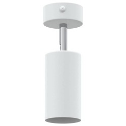 Projecteur de plafond 1 voie ajustable Blanc GU10 