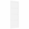 Porte intérieure "ORKDAL" blanche 73.5x198.5x4 cm bois massif de pin 