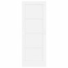 Porte intérieure "ORKDAL" blanche 73.5x198.5x4 cm bois massif de pin 