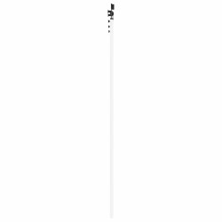 Porte coulissante avec quincaillerie 'ORKDAL'blanche 86x211 cm 