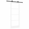 Porte coulissante avec quincaillerie 'ORKDAL'blanche 86x211 cm 