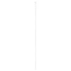 Porte coulissante avec quincaillerie blanche 83x232 cm en bois massif pin 