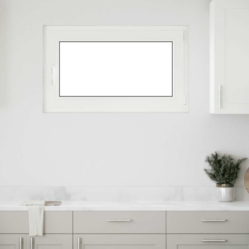 Fenêtre de sous-sol« RISOR » 100 x 60 cm oscillo-battante DIN droite anthracite 