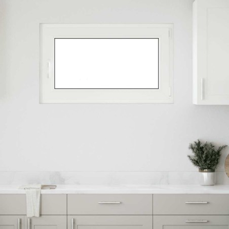 Fenêtre de sous-sol« RISOR » 100 x 60 cm oscillo-battante DIN droite anthracite 
