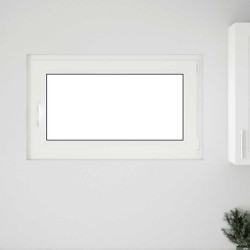 Fenêtre de sous-sol« RISOR » 100 x 60 cm oscillo-battante DIN droite anthracite 