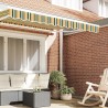 Store pour Cadre de 2,5 m Vert et Jaune - 2,3 x 0,2 m 