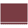 Auvent Rétractable Rouge bordeaux 300x250 cm Polyester 