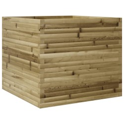 Jardinière 80x80x68,5 cm bois de pin imprégné 