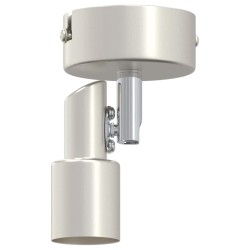 Projecteur de plafond 1 voie ajustable nickel brossé GU10 