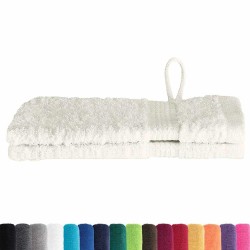 Gants de toilette 2 pcs Crème 15 x 21 cm Coton 