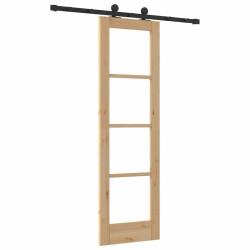 Porte coulissante avec l’ensemble de quincaillerie "ORKDAL" 61x198,5 cm 
