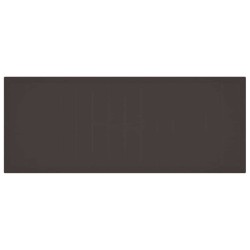 Table de jardin Marron 250x100x73 cm en poly rotin 